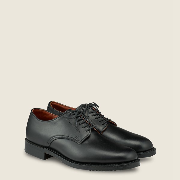 Red Wing Oxford Black - Mens Williston - Featherstone Leather - 3197-KLQYR